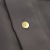 クルニ Dry Double Satin Pocket Shirt ダブルサテン生地 比翼仕立て 長袖シャツ 2 メンズ 未使用品