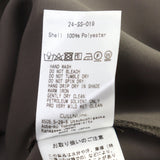 クルニ Dry Double Satin Pocket Shirt ダブルサテン生地 比翼仕立て 長袖シャツ 2 メンズ 未使用品 - NEWSED