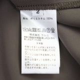 クルニ Dry Double Satin Pocket Shirt ダブルサテン生地 比翼仕立て 長袖シャツ 2 メンズ 未使用品 - NEWSED