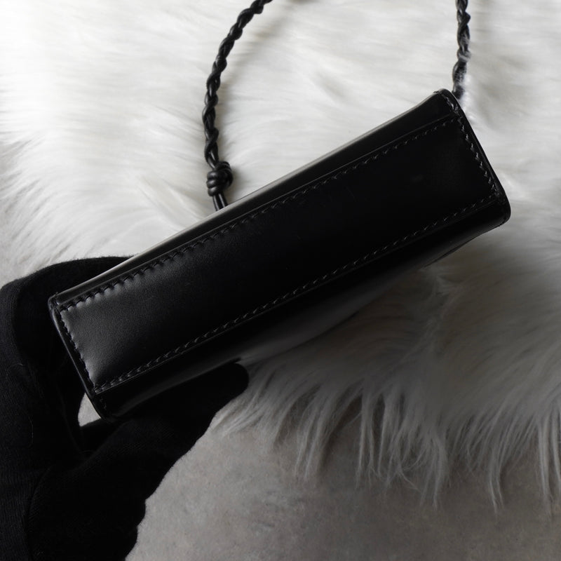 ジルサンダー タングル スモール ショルダーバッグ ブラック