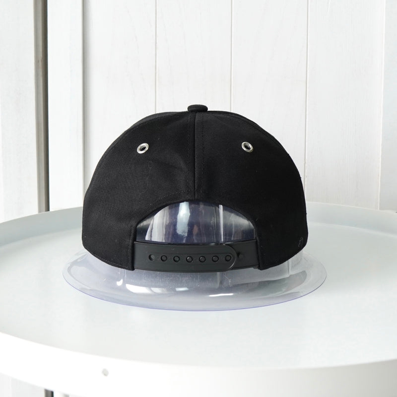 アミパリ アミ パリス ハートロゴ キャップ ブラック