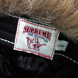 Earflap 5 - Panel Dirty Indigo シュプリーム × トゥルーレリジョン ファー キャップ インディゴブルー - NEWSED