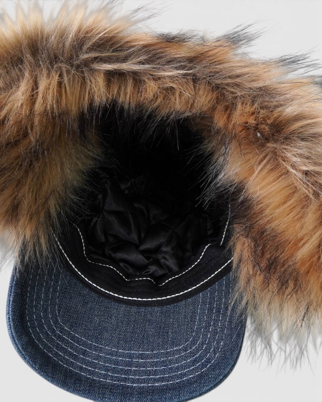 Earflap 5-Panel Dirty Indigo シュプリーム × トゥルーレリジョン ファー キャップ インディゴブルー - NEWSED