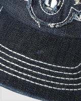Earflap 5-Panel Dirty Indigo シュプリーム × トゥルーレリジョン ファー キャップ インディゴブルー - NEWSED