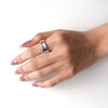 Eclipse Ruban Silver 925 Ring #51