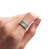 Eclipse Ruban Silver 925 Ring #51