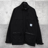 カーハート ワークインプログレス ELMWOOD JACKET フィッシング ストレッチ エルムウッド ジャケット ブラック メンズ - NEWSED