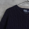 Emblem Logo Embroidery Cotton Sweater