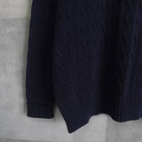 Emblem Logo Embroidery Cotton Sweater - NEWSED
