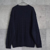 Emblem Logo Embroidery Cotton Sweater - NEWSED