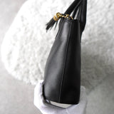 Embossing Logo Leather Hand Bag - NEWSED
