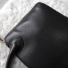 Embossing Logo Leather Hand Bag