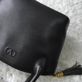 Embossing Logo Leather Hand Bag - NEWSED