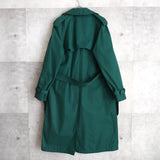 Emerald Green Color Trench Coat｜Made in Romania - NEWSED