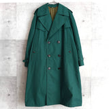 Emerald Green Color Trench Coat｜Made in Romania - NEWSED