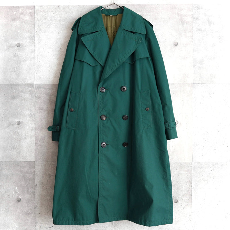 Emerald Green Color Trench Coat｜Made in Romania - NEWSED