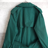 Emerald Green Color Trench Coat｜Made in Romania - NEWSED