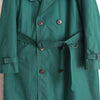 Emerald Green Color Trench Coat｜Made in Romania