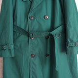 Emerald Green Color Trench Coat｜Made in Romania - NEWSED