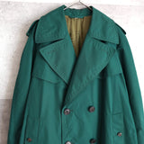 Emerald Green Color Trench Coat｜Made in Romania - NEWSED