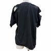 バレンシアガ EMOチームロゴ ボクシー デストロイ加工 半袖Ｔシャツ ブラック XS レディース 未使用品