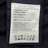 モンクレール ENET ロゴワッペン・フード付 ZIP UP ジャケット ネイビー 54847 レディース - NEWSED