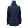 モンクレール ENET ロゴワッペン・フード付 ZIP UP ジャケット ネイビー 54847 レディース