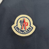 モンクレール ENET ロゴワッペン・フード付 ZIP UP ジャケット ネイビー 54847 レディース - NEWSED