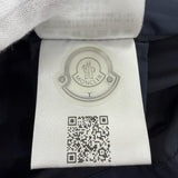 モンクレール ENET ロゴワッペン・フード付 ZIP UP ジャケット ネイビー 54847 レディース - NEWSED