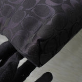 コーチ シグネチャー ロゴプレート キャンバス ショルダーバッグ ブラック F36378 - NEWSED