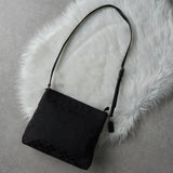 コーチ シグネチャー ロゴプレート キャンバス ショルダーバッグ ブラック F36378 - NEWSED