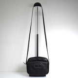 クリスチャン ディオール CDロゴ レザー ショルダーバッグ ブラック