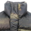 フェン チェン ワン FCW BROWN PRINTED DOWN JACKET ダブルジップアップ ダウンジャケット カーキ S メンズ