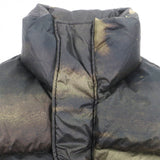 フェン チェン ワン FCW BROWN PRINTED DOWN JACKET ダブルジップアップ ダウンジャケット カーキ S メンズ - NEWSED