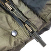 フェン チェン ワン FCW BROWN PRINTED DOWN JACKET ダブルジップアップ ダウンジャケット カーキ S メンズ