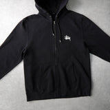 Fire Dragon Full Zip Hooded Sweat ステューシー ドラゴン フーディー パーカー ブラック - NEWSED