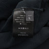 バックサイドクラブ FLEECE CARDIGAN フラワープリント スウェット カーディガン ブラック L メンズ 未使用品