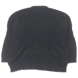 ダイリク Flower Cross Embroidery Border Knit セーター ブラック F (XL～XXLサイズ相当) メンズ - NEWSED