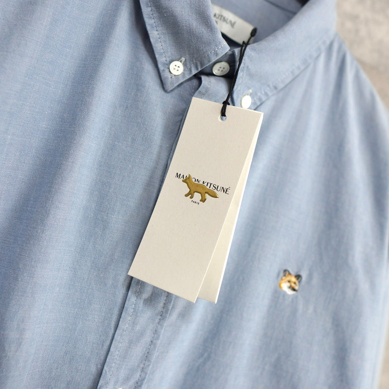 Fox Head Patch Oxford Shirt Unused - NEWSED