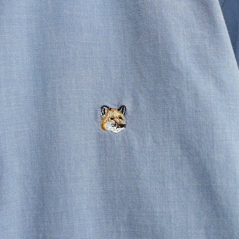 Fox Head Patch Oxford Shirt Unused - NEWSED