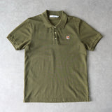 Fox Head Patch Polo Shirt - NEWSED