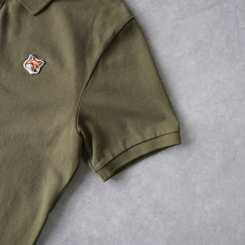 Fox Head Patch Polo Shirt - NEWSED