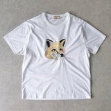 Fox Head Patch Tee Shirt - NEWSED