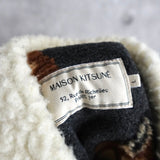 Fox Head Pattern Boa Denim Jacket｜Made in Portugal - NEWSED