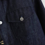 Fox Head Pattern Boa Denim Jacket｜Made in Portugal - NEWSED