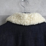 Fox Head Pattern Boa Denim Jacket｜Made in Portugal - NEWSED