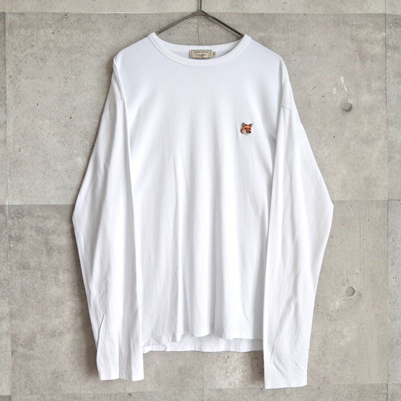 Fox Logo Long Sleeve Tee Shirt｜Made in Portugal - NEWSED