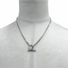 トムウッド Frame Pendant チェーン ネックレス シルバー (20.5インチ) メンズ