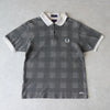 FRED PERRY × STUSSY Logo Embroidery Check Polo Shirt