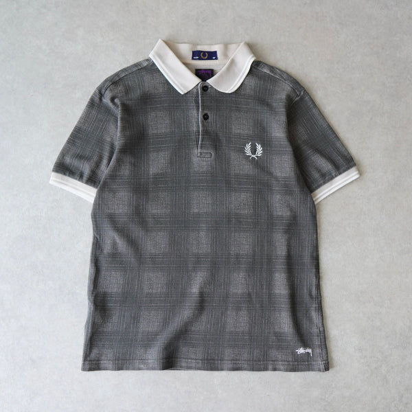 FRED PERRY × stussy ポロシャツ 中古・古着通販】FRED PERRY (フレッドペリー) stussy